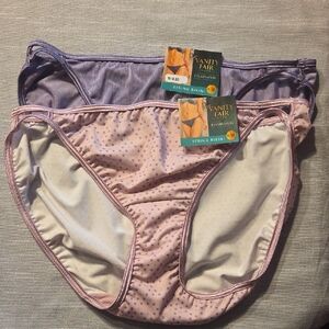 Vanity Fair Illumination String Bikini Panties Seet Of 2 Size 8 XL